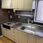 システムキッチン（ガス２口・グリル付） (キッチン)