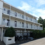 ＲＣ造の３階建てマンション(外観)