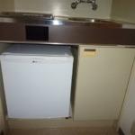 ミニ冷蔵庫付き