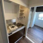 １口ガスコンロ付 (キッチン)