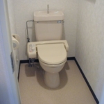 温水洗浄便座付き 温水洗浄便座付き