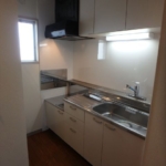 ２口ガスコンロ設置可 (キッチン)