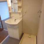 独立洗面台・室内洗濯機置場