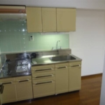 ２口ガスコンロ設置可 (キッチン)