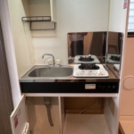 １口ガスコンロ付き (キッチン)