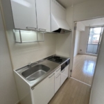 システムキッチン2口ガスコンログリル付き (キッチン)