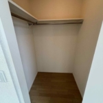 約１．４帖のウォークインクローゼット