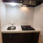 ２口ガスコンロ付き (キッチン)